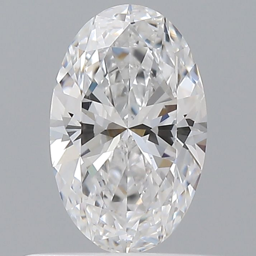 0.5 carat D-VS2 Natūralus Oval Deimantas (1)