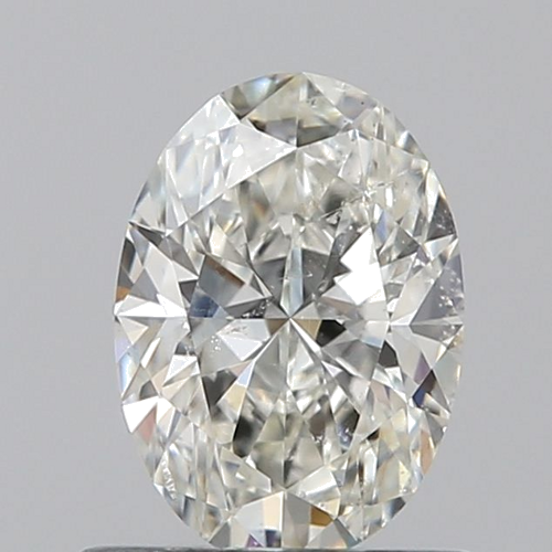 0.6 carat J-SI2 Natūralus Oval Deimantas (1)