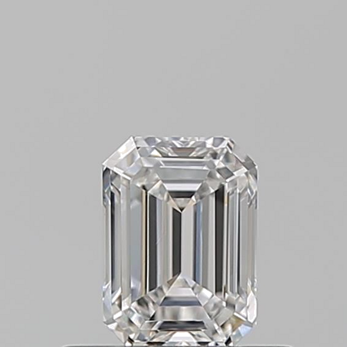 0.51 carat F-SI1 Natūralus Emerald Deimantas (1)