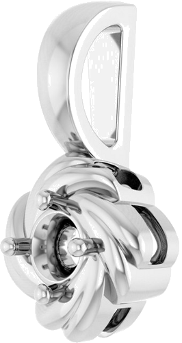 Pakabukas „Knot“ 925 Sidabro Round 4mm (2)