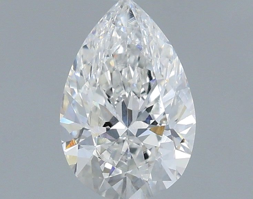 0.71 carat F-VS1 Natūralus Pear Deimantas (1)