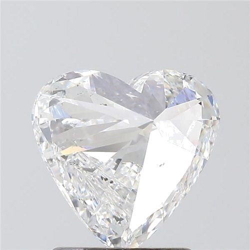 1.53 carat E-SI1 Natūralus Heart Deimantas (1)