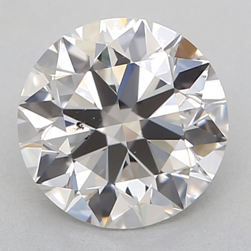 0.71 carat F-SI1 Excellent cut Natūralus Round Deimantas (1)