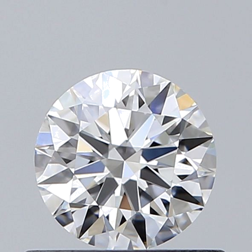 0.51 carat F-VVS1 Excellent cut Natūralus Round Deimantas (1)