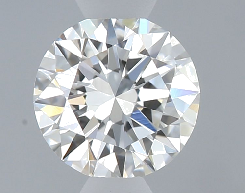 0.32 carat F-VVS1 Excellent cut Natūralus Round Deimantas (1)