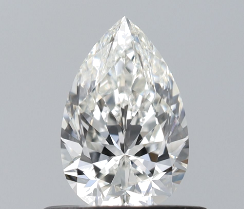 0.5 carat I-VVS2 Natūralus Pear Deimantas (1)