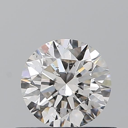 0.52 carat I-SI1 Excellent cut Natūralus Round Deimantas (1)