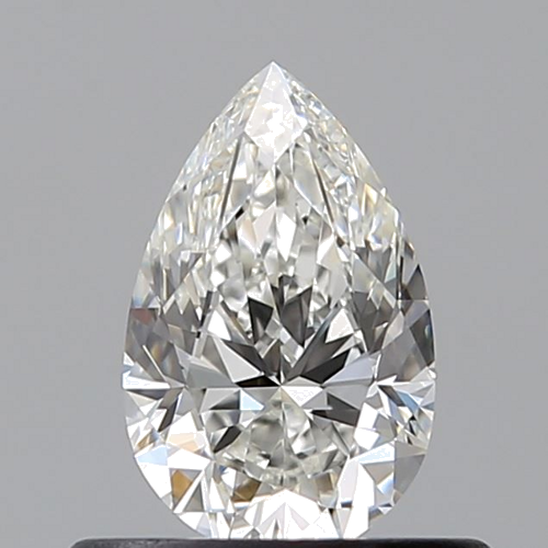 0.51 carat G-VVS1 Natūralus Pear Deimantas (1)