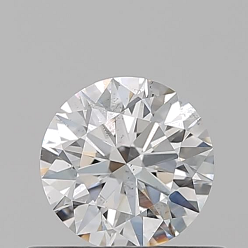 0.51 carat F-SI2 Excellent cut Natūralus Round Deimantas (1)