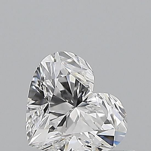 0.5 carat D-VVS1 Natūralus Heart Deimantas (1)