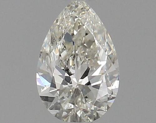 0.5 carat K-SI1 Natūralus Pear Deimantas (1)