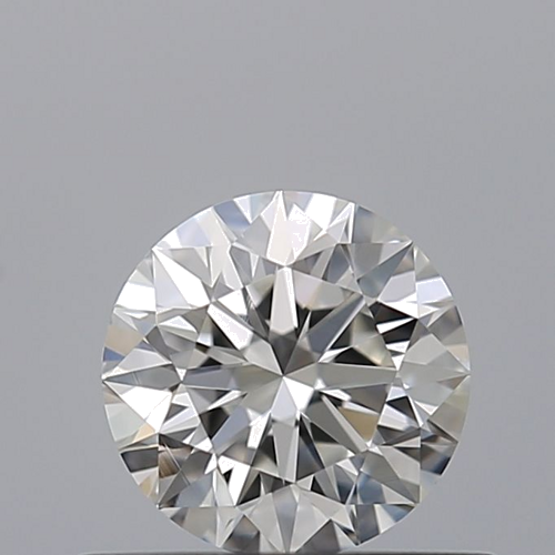 0.53 carat F-VVS1 Excellent cut Natūralus Round Deimantas (1)