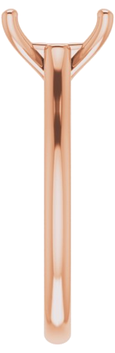 Sužadėtuvių Žiedas „Solitaire“ 417 Rožinis Aukso Oval 11mm x 9mm (4)