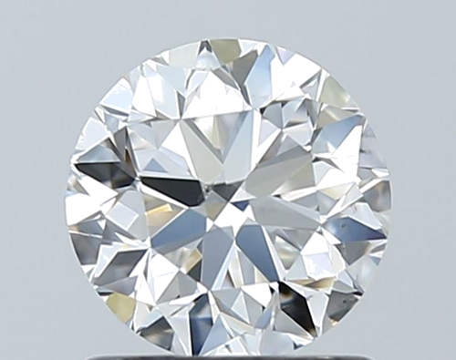 1.01 carat F-VS2 Very Good cut Natūralus Round Deimantas (1)
