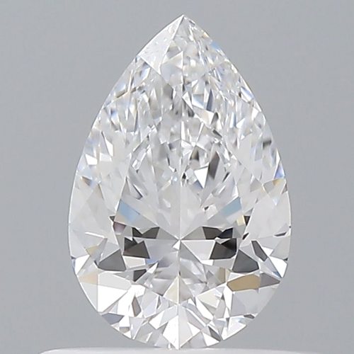 0.52 carat D-VVS1 Natūralus Pear Deimantas (1)
