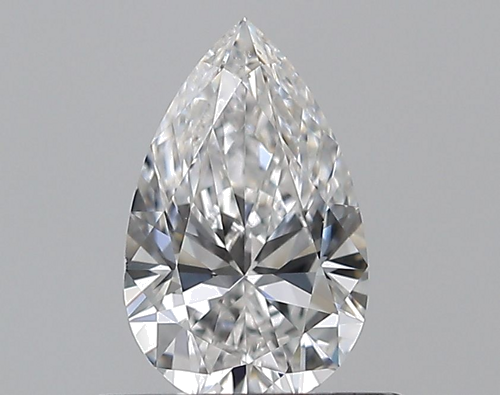 0.5 carat D-SI1 Natūralus Pear Deimantas (1)