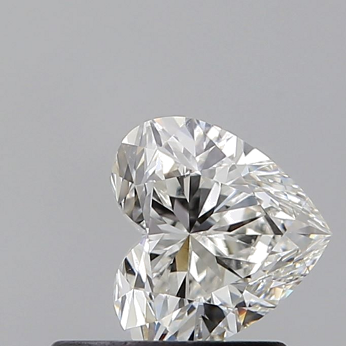 0.6 carat H-VS2 Natūralus Heart Deimantas (1)