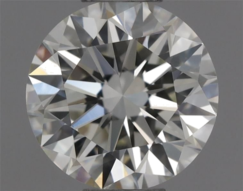 0.41 carat J-VVS1 Very Good cut Natūralus Round Deimantas (1)