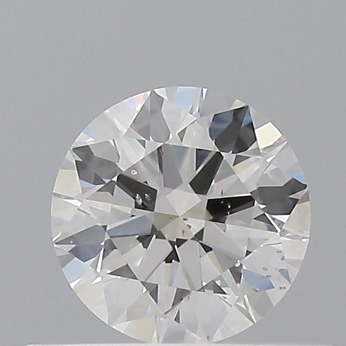 0.42 carat F-SI1 Excellent cut Natūralus Round Deimantas (1)