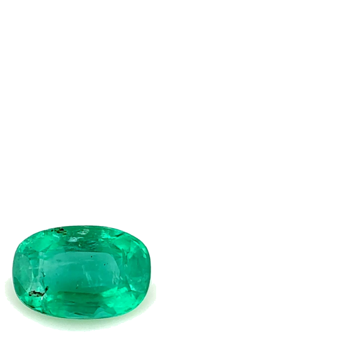 0.54 carat GREEN Oval Smaragdas (1)