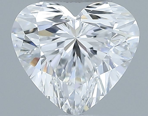 0.35 carat E-VVS1 Natūralus Heart Deimantas (1)