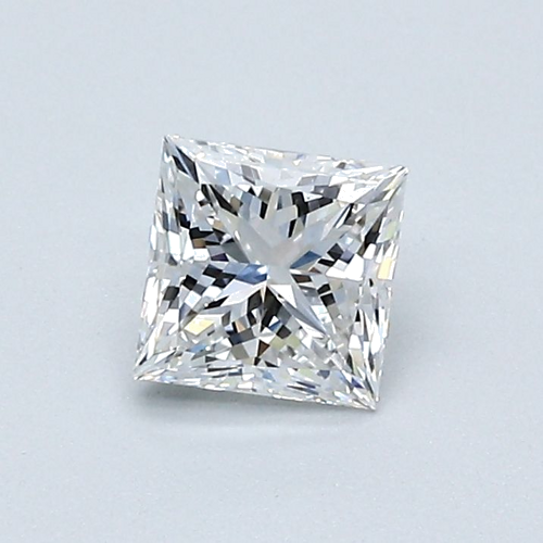 0.61 carat E-VS1 Natūralus Princess Deimantas (1)