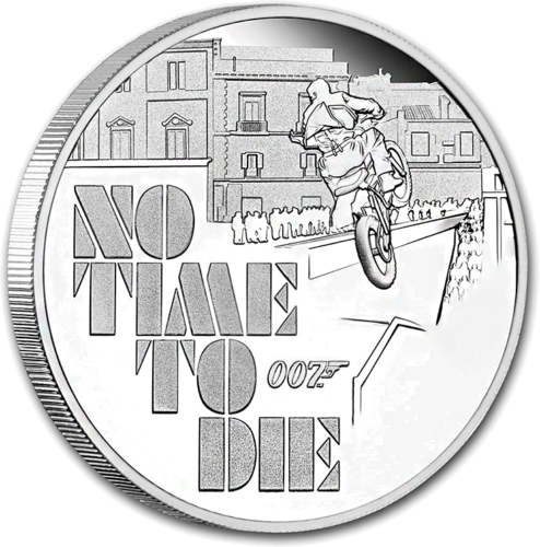 1 oz James Bond No Time to Die 2020 Australia PROOF Silver Coin (1)