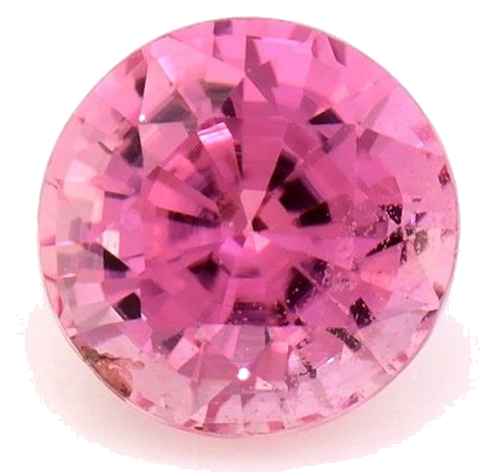 0.61 carat PINK Round Safyras (1)