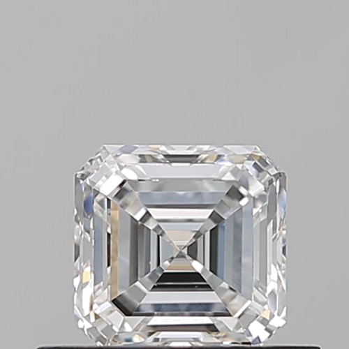 0.5 carat F-VS1 Natūralus Asscher Deimantas (1)