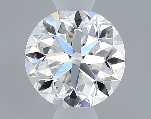 0.5 carat F-VS2 GD cut Natūralus Round Deimantas (1)