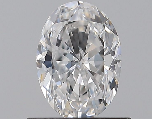 0.7 carat E-SI1 Natūralus Oval Deimantas (1)