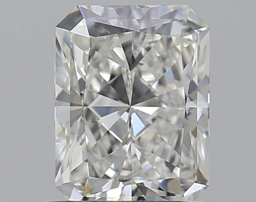 1.05 carat H-VVS1 Natūralus Radiant Deimantas (1)