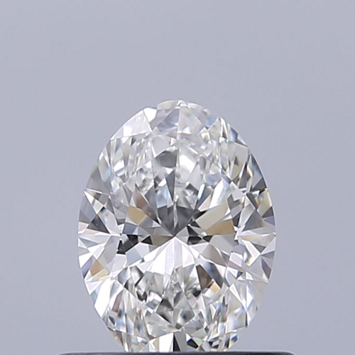 0.5 carat F-VVS1 Natūralus Oval Deimantas (1)