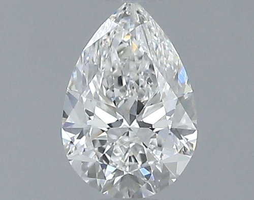 0.5 carat G-VS1 Natūralus Pear Deimantas (1)