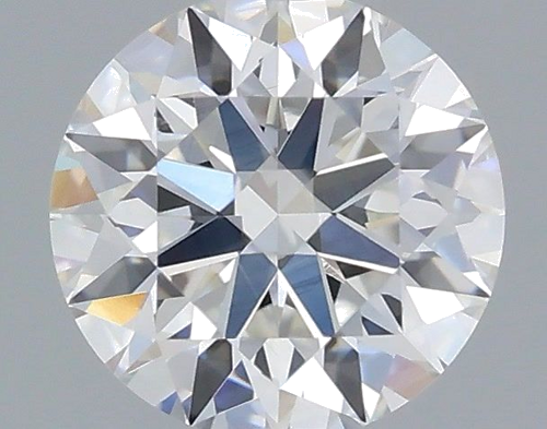 0.52 carat I-VVS2 Excellent cut Natūralus Round Deimantas (1)