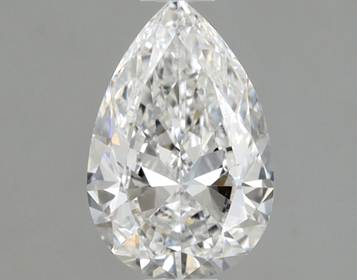 0.7 carat D-VS2 Natūralus Pear Deimantas (1)