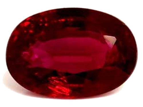 0.56 carat RED Oval Rubinas (1)