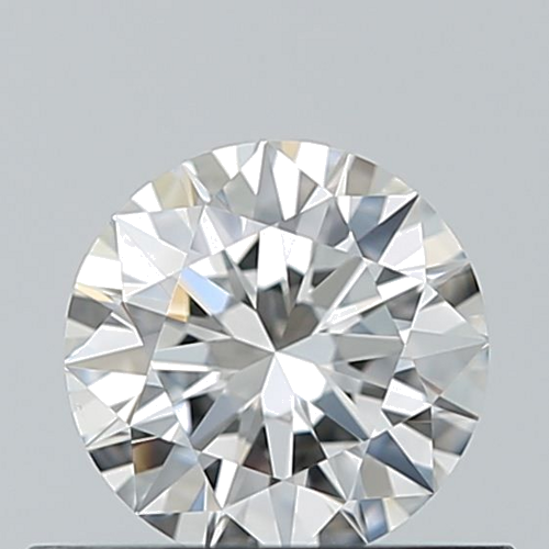 0.5 carat F-VS1 Excellent cut Natūralus Round Deimantas (1)