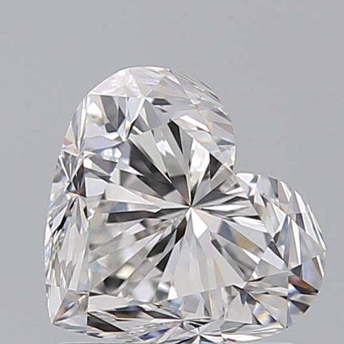 1.52 carat E-VS1 Natūralus Heart Deimantas (1)