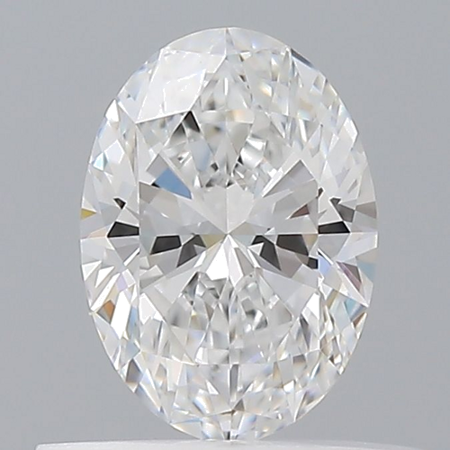 0.52 carat D-VVS1 Natūralus Oval Deimantas (1)