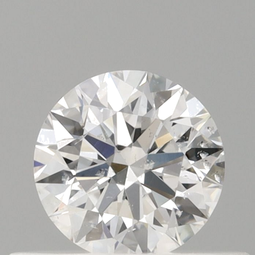 0.4 carat D-SI2 Very Good cut Natūralus Round Deimantas (1)