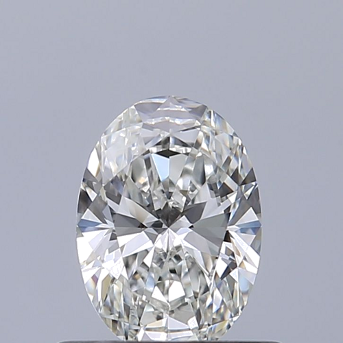 0.5 carat G-VVS2 Natūralus Oval Deimantas (1)