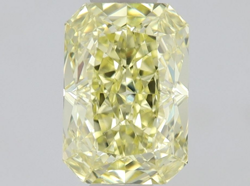 0.6 carat Fancy  Yellow-VS1 Natūralus Radiant Deimantas (1)