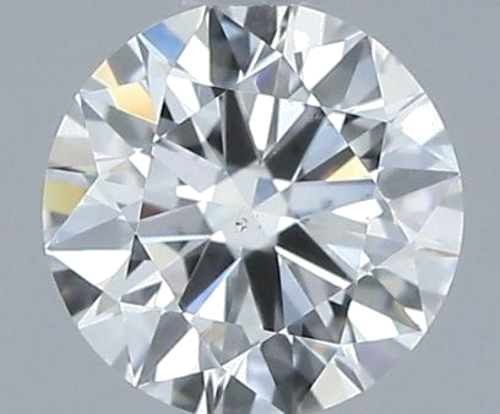 0.55 carat E-SI1 Excellent cut Natūralus Round Deimantas (1)