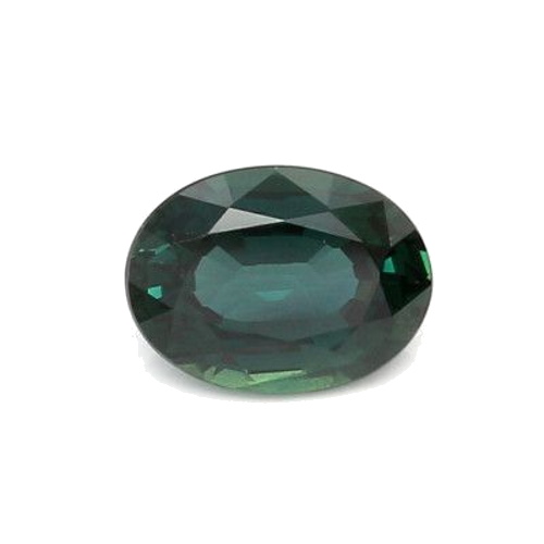 1.48 carat GREEN BRILLIANTSTEP cut Oval Safyras (1)