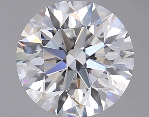 0.5 carat F-VVS2 Excellent cut Natūralus Round Deimantas (1)
