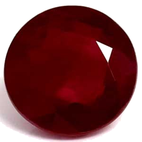 1.26 carat RED Round Rubinas (1)