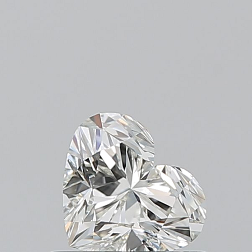0.6 carat J-VVS2 Natūralus Heart Deimantas (1)