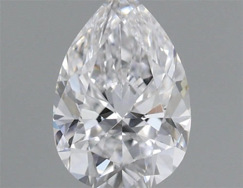 0.5 carat D-VS1 Natūralus Pear Deimantas (1)