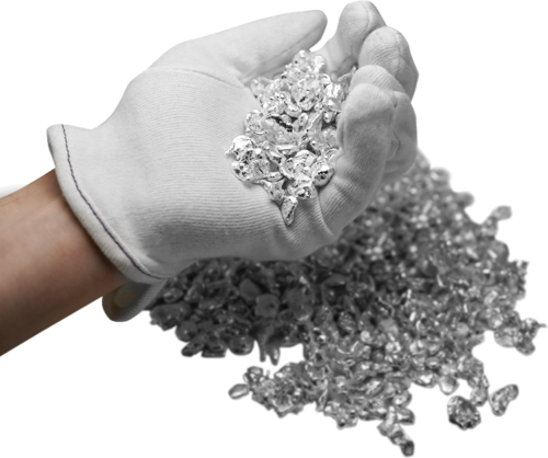 50 g 99.9% silver granules (5)